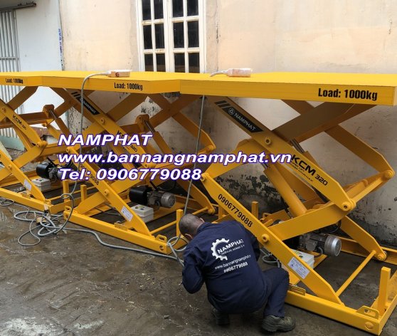 BÀN NÂNG THỦY LỰC 1000KG