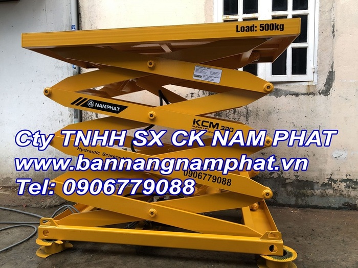 bàn nâng thủy lực 1000kg