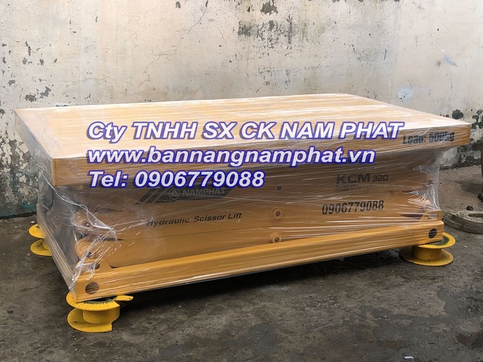 bàn nâng thủy lực 1000kg