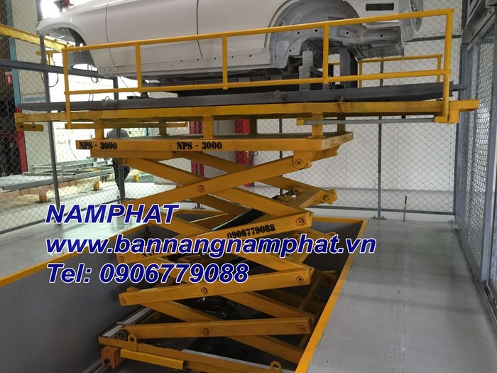 bàn nâng thủy lực