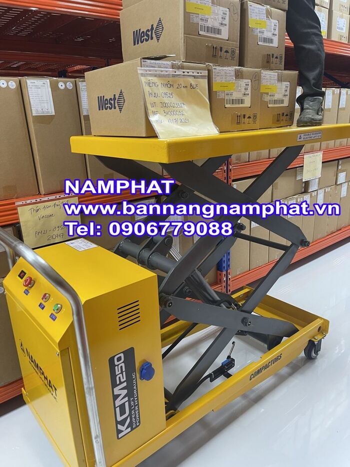 bàn nâng thủy lực 500kg giá rẻ