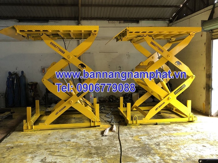 bàn nâng xe ô tô 3500kg