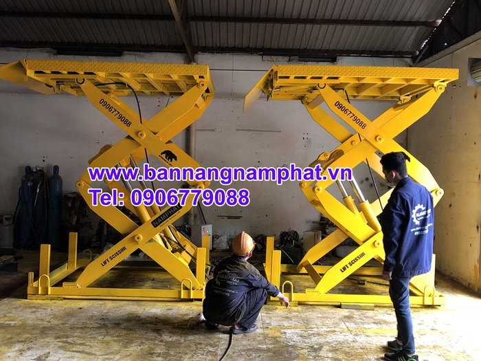 bàn nâng xe ô tô 3500kg