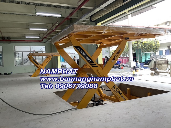 sản xuất bàn nâng thủy lực